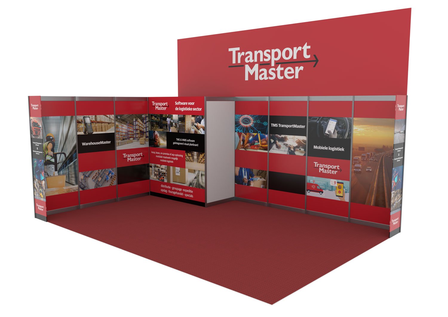 Messestanddesign für TransportMaster