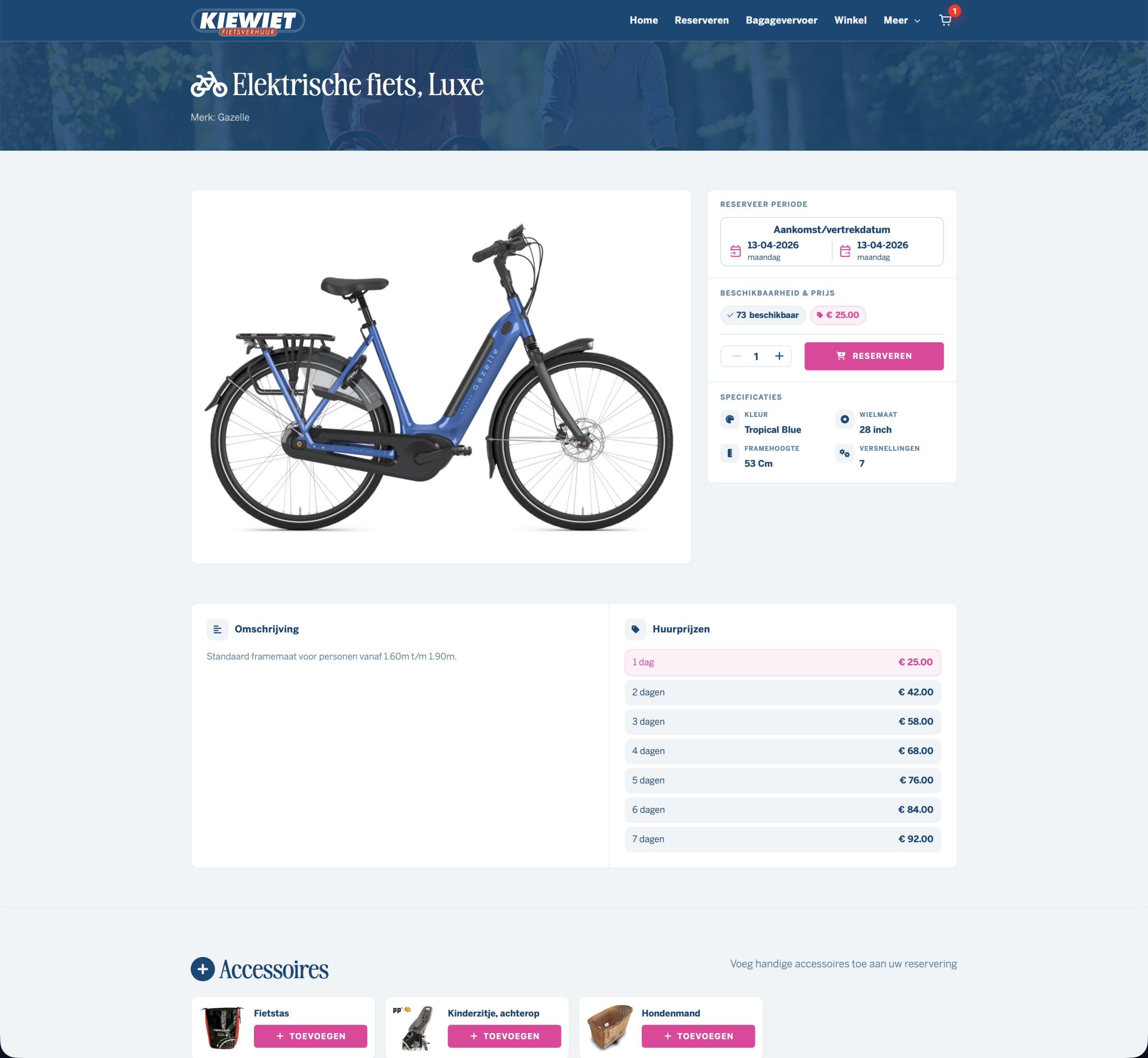 Kiewiet Booking System, Store & Luggage Transport — image 8