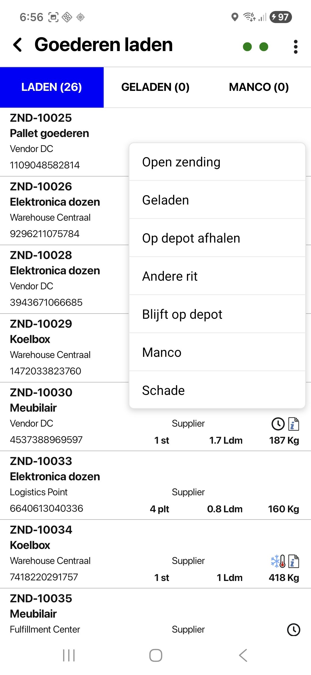 Transporter Mobile Application — image 3