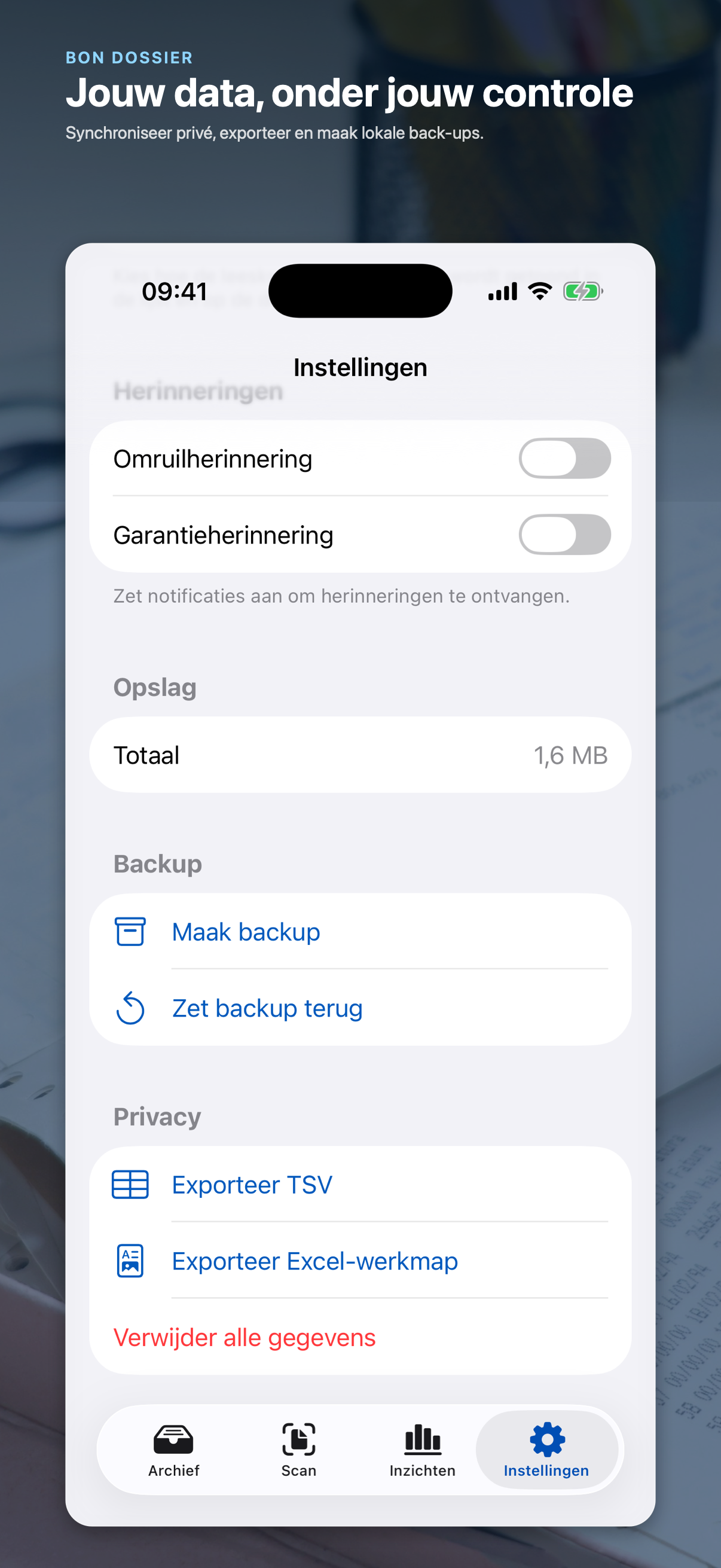 Bon Dossier screenshot 9 showing app interface and workflow