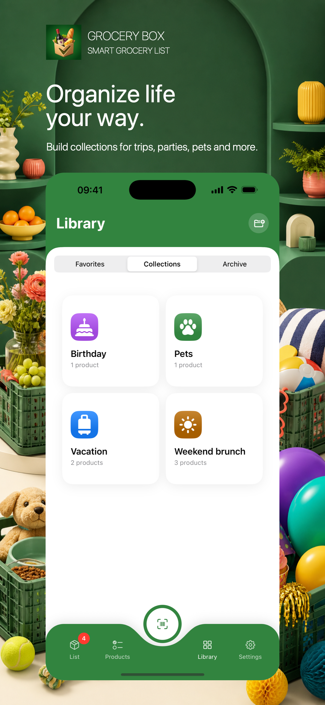 Grocery Box screenshot 8 showing app interface and workflow