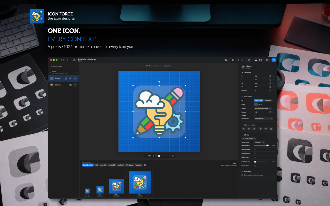 Icon Foundry screenshot 7 showing app interface and workflow