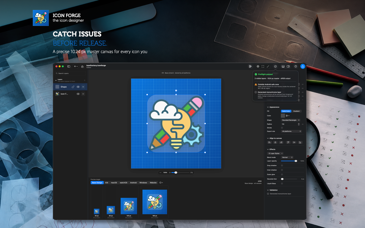 Icon Foundry screenshot 8 showing app interface and workflow