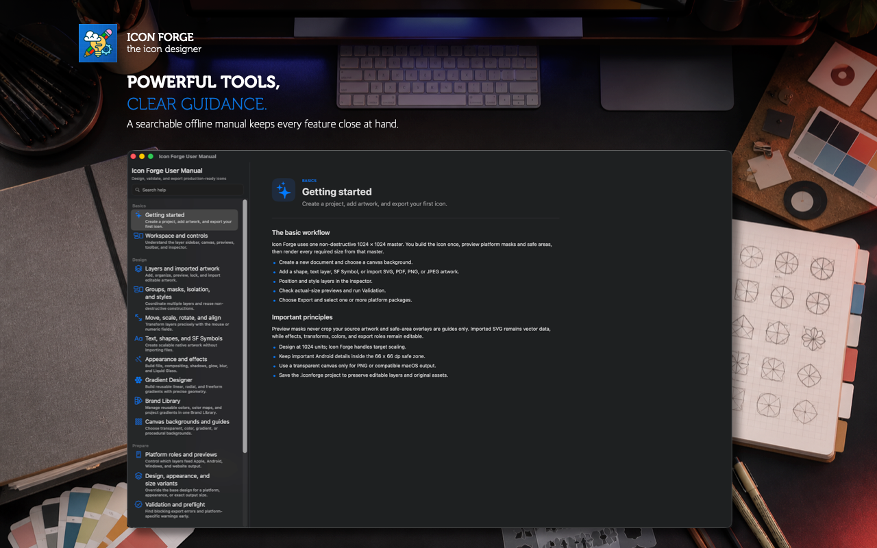 Icon Foundry screenshot 10 showing app interface and workflow